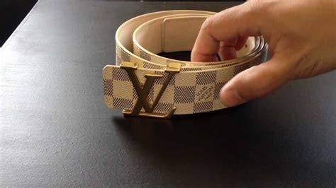 louis vuitton belte fake|real louis vuitton damier belt.